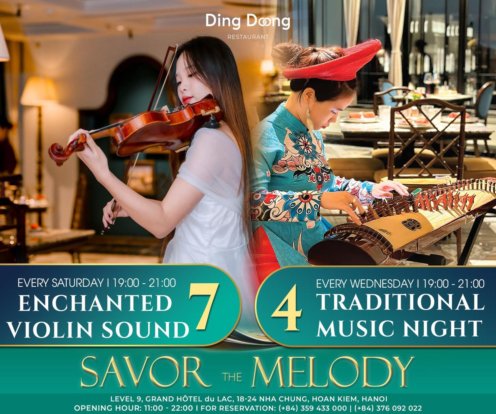 Grand Hotel Du Lac Hanoi Exteriör bild 7/4 Traditional Music Night